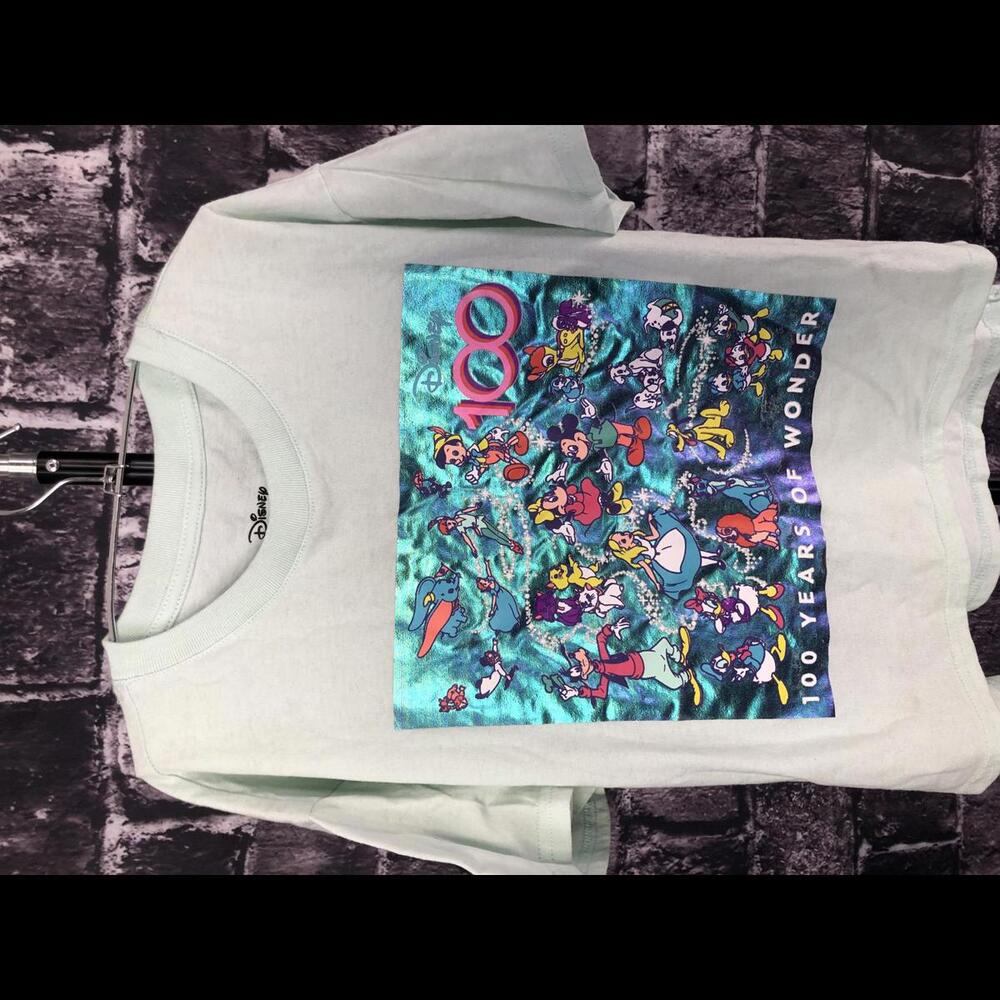 Disney 100 Years of Wonder T-Shirt - Size 10/12‎ Kids